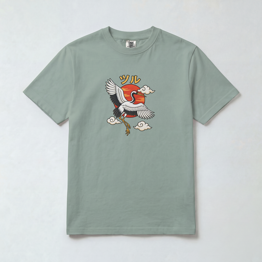 Crane of the Rising Sun
