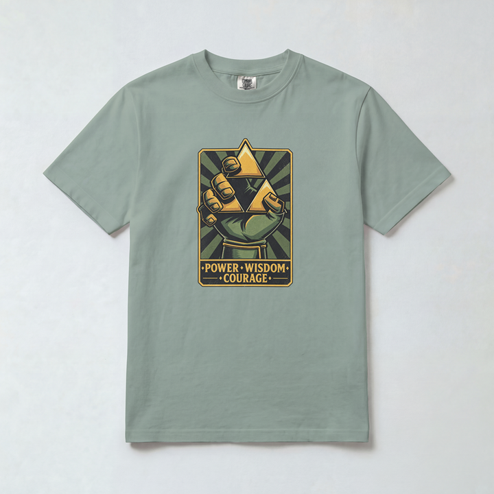 Power, Wisdom, Courage Emblem