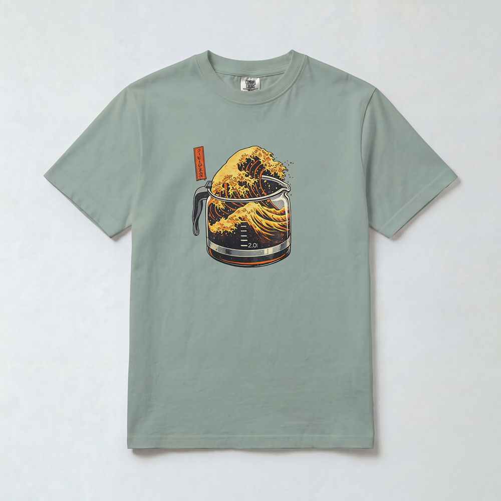 The Great Wave of Coffee