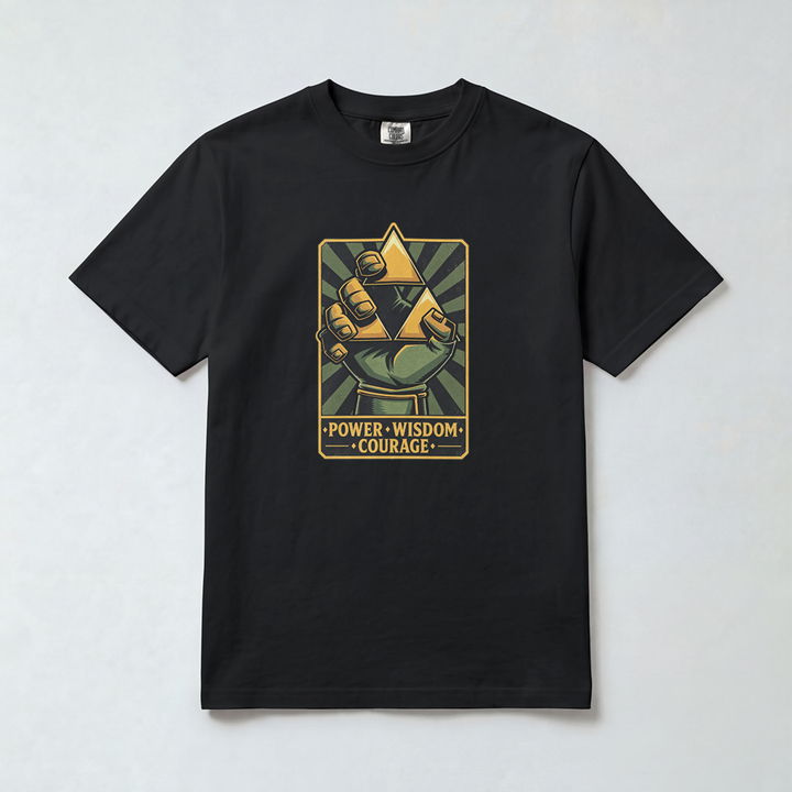 Power, Wisdom, Courage Emblem