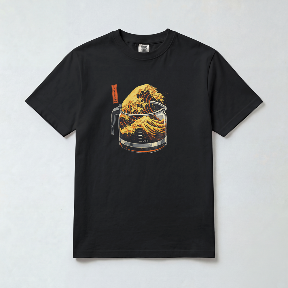 The Great Wave of Coffee