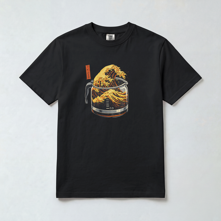 The Great Wave of Coffee