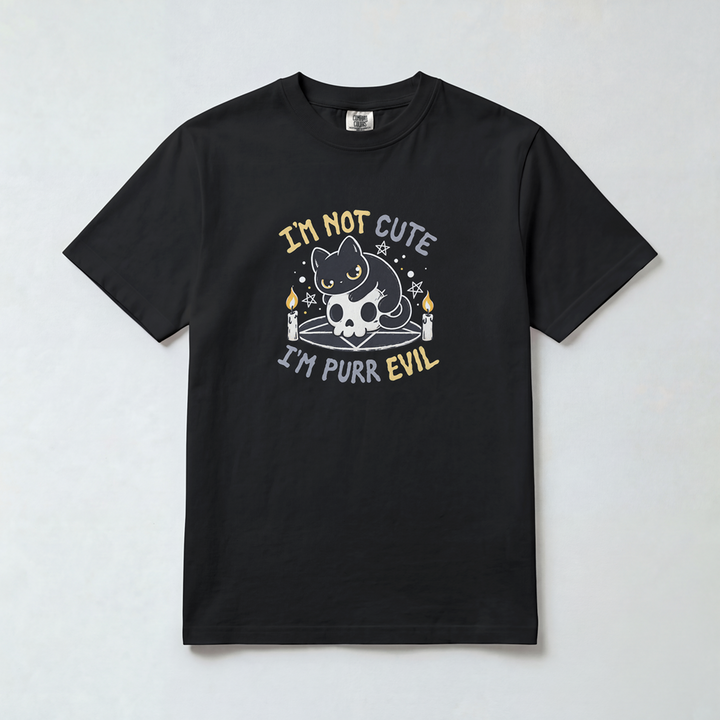 Purr Evil Cat Sticker