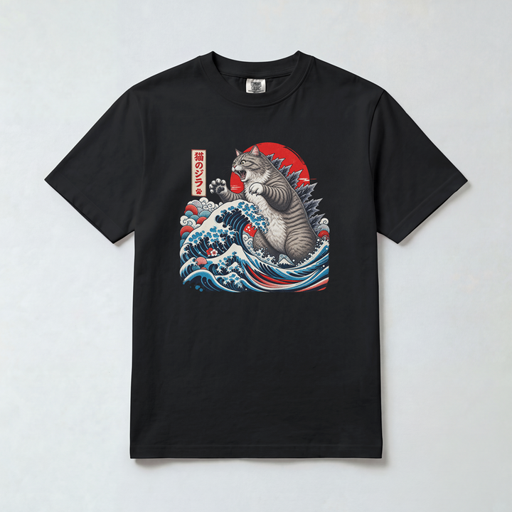 Cat of the Great Wave