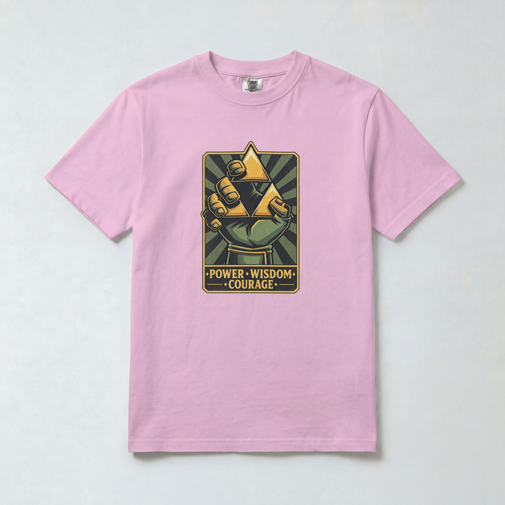 Power, Wisdom, Courage Emblem