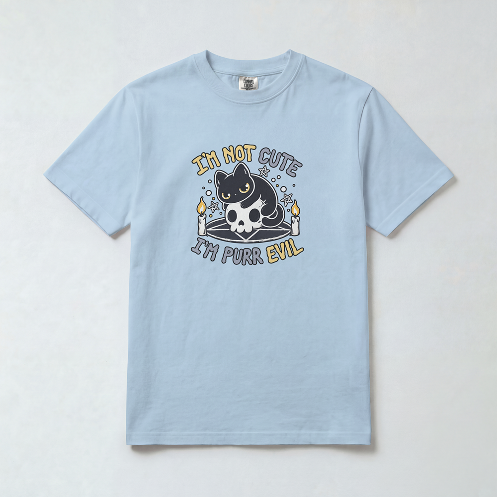 Purr Evil Cat Sticker