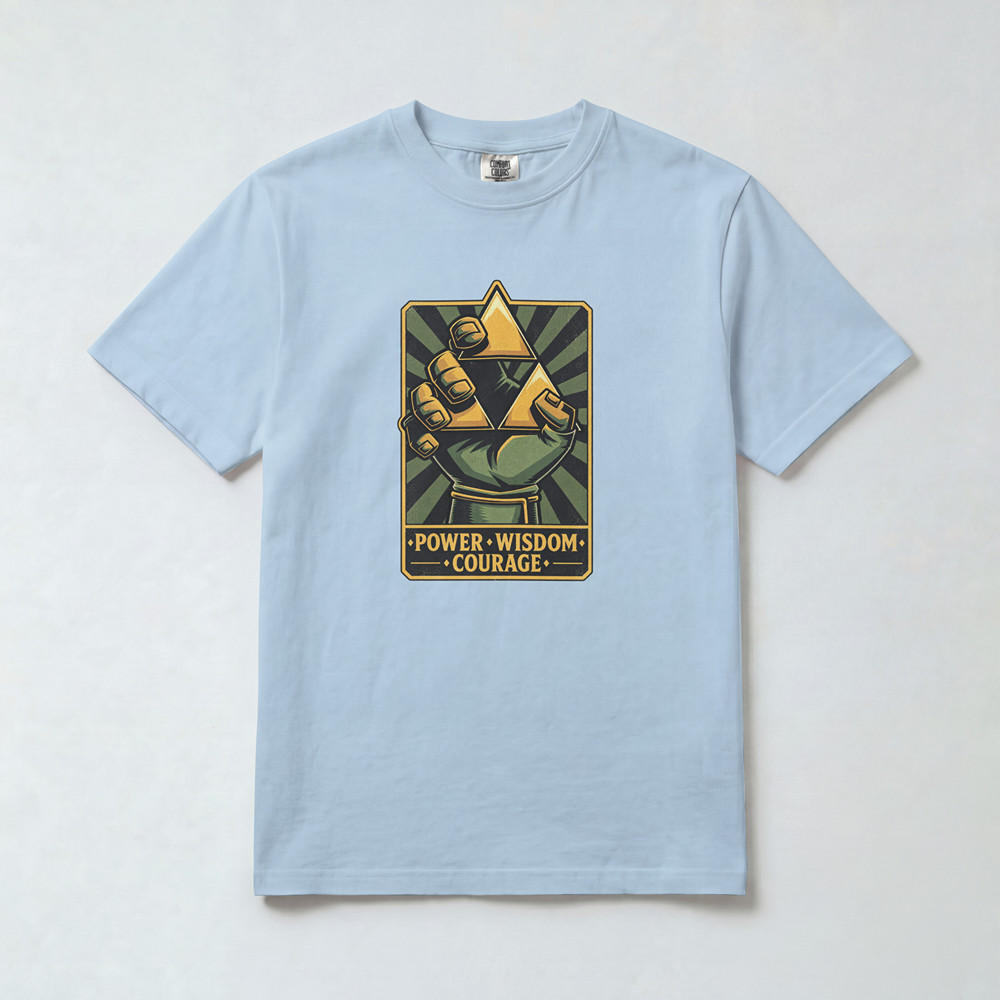 Power, Wisdom, Courage Emblem