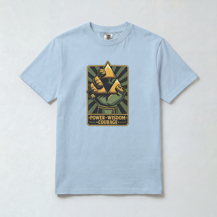 Power, Wisdom, Courage Emblem
