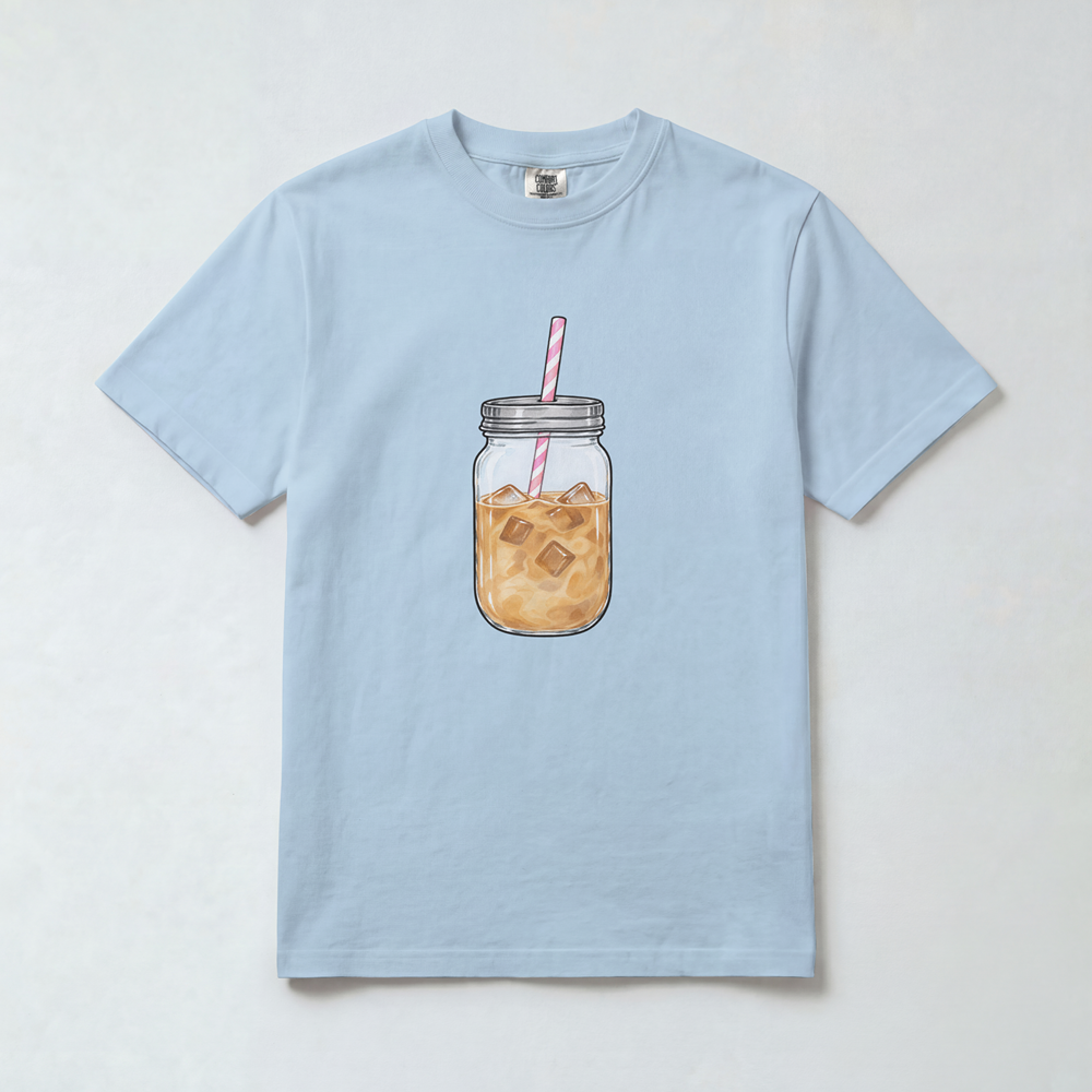 Watercolor Iced Coffee