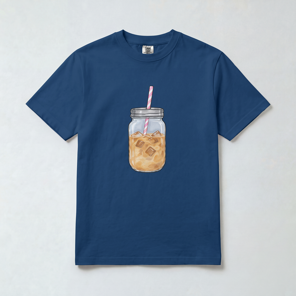 Watercolor Iced Coffee