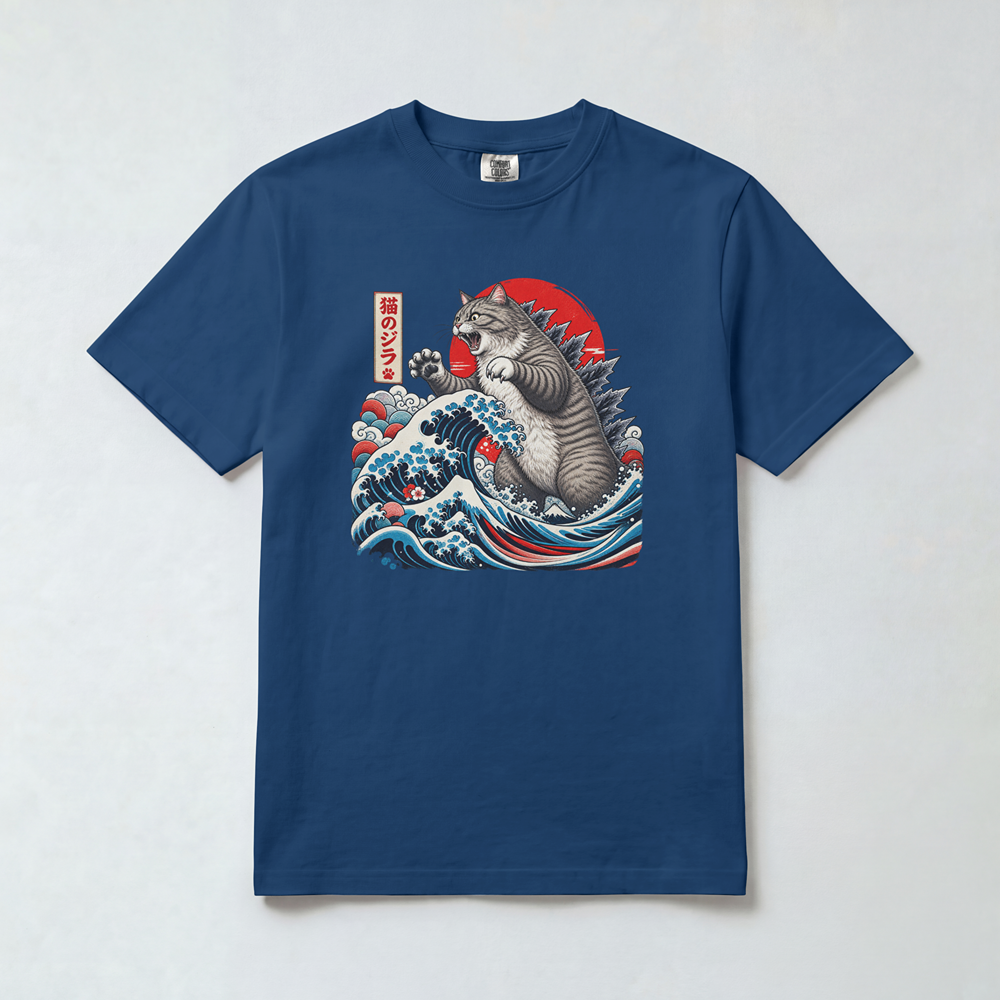 Cat of the Great Wave