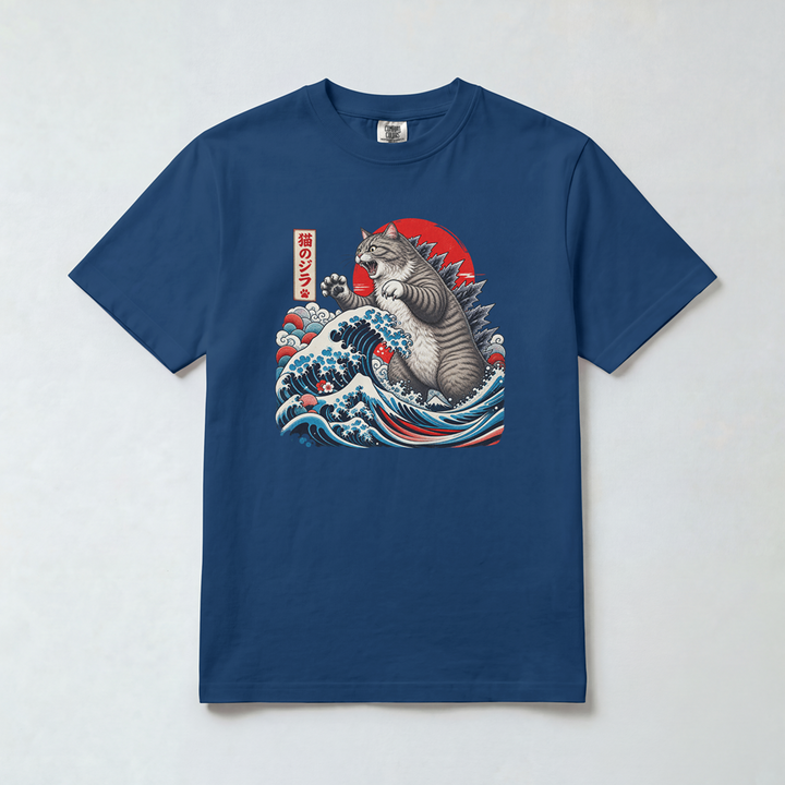 Cat of the Great Wave