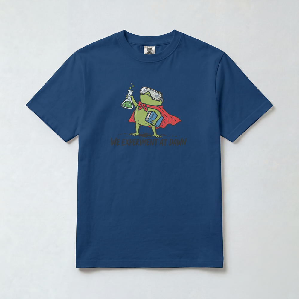 Frog Scientist Superhero