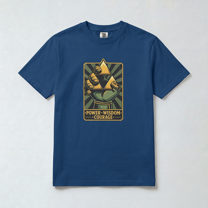 Power, Wisdom, Courage Emblem