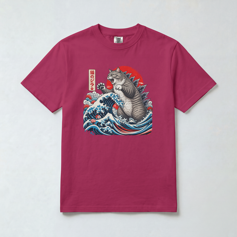 Cat of the Great Wave