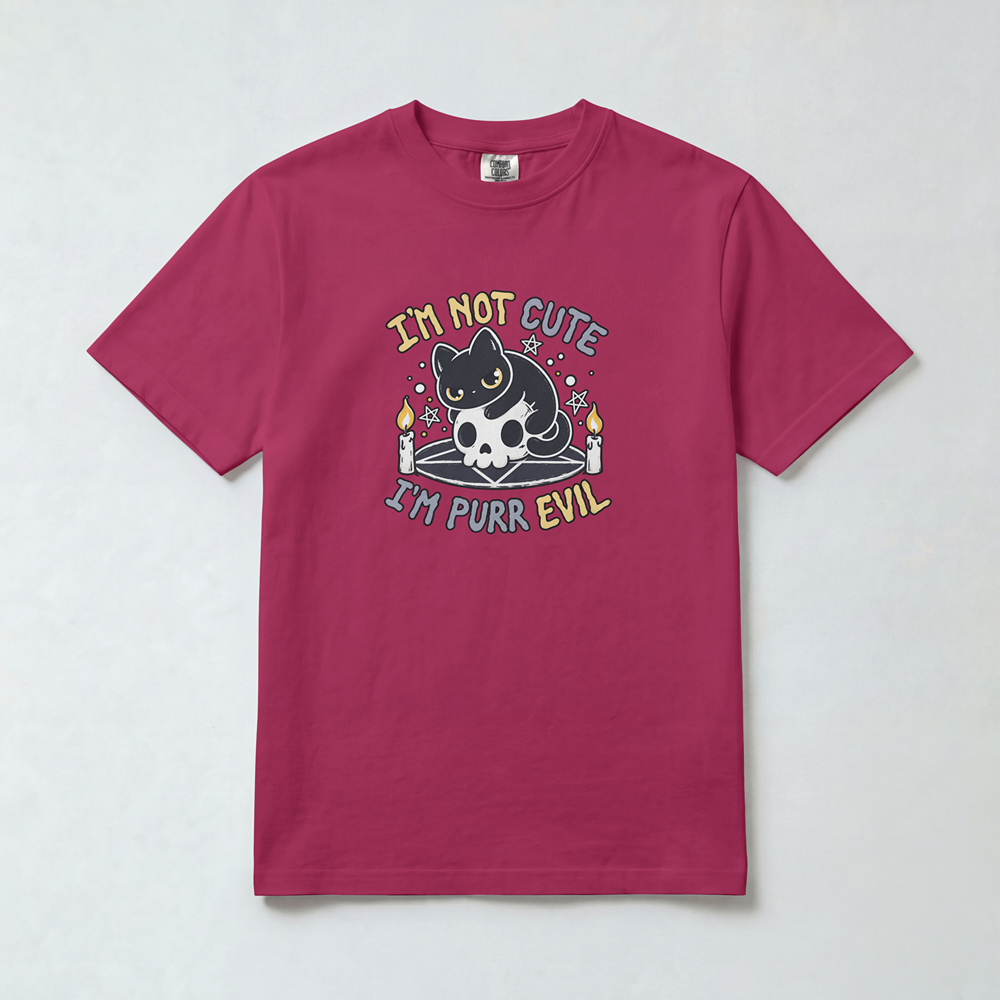 Purr Evil Cat Sticker