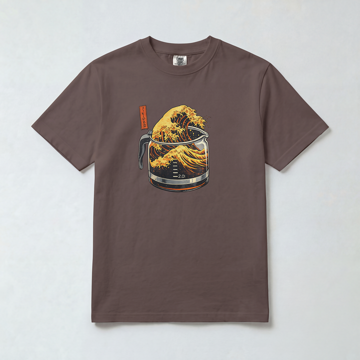 The Great Wave of Coffee