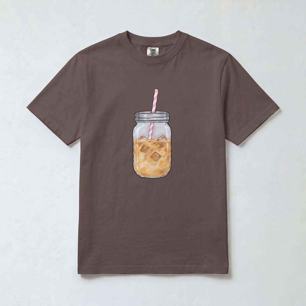 Watercolor Iced Coffee