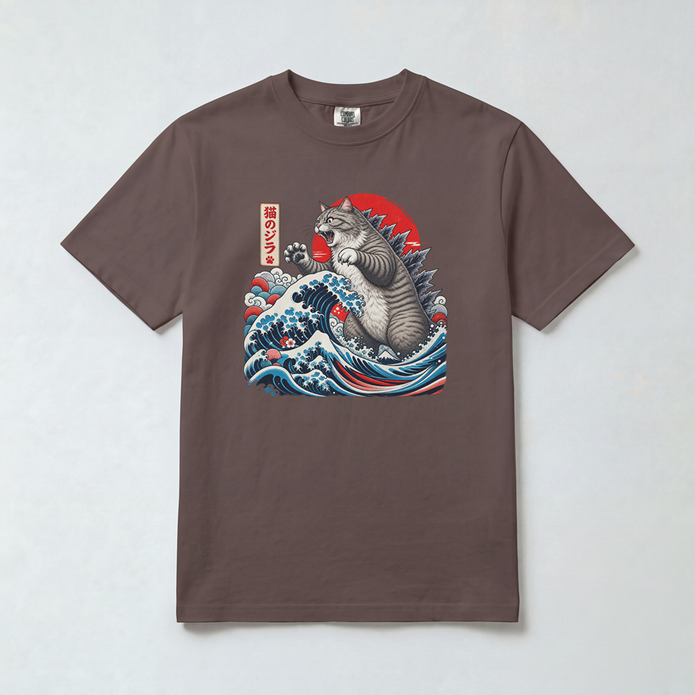 Cat of the Great Wave