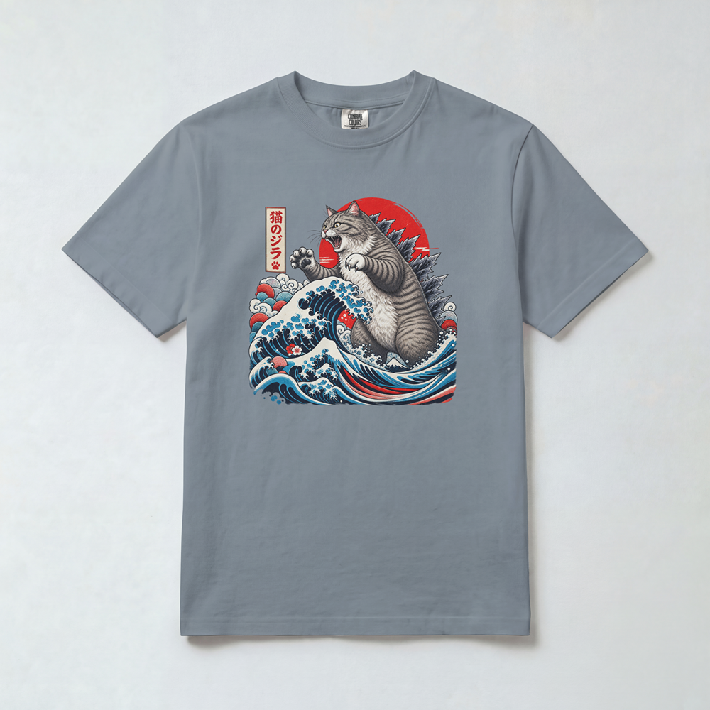 Cat of the Great Wave
