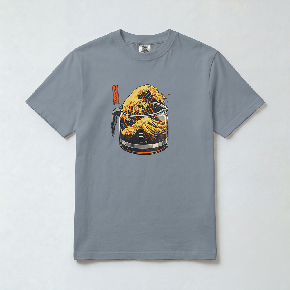 The Great Wave of Coffee