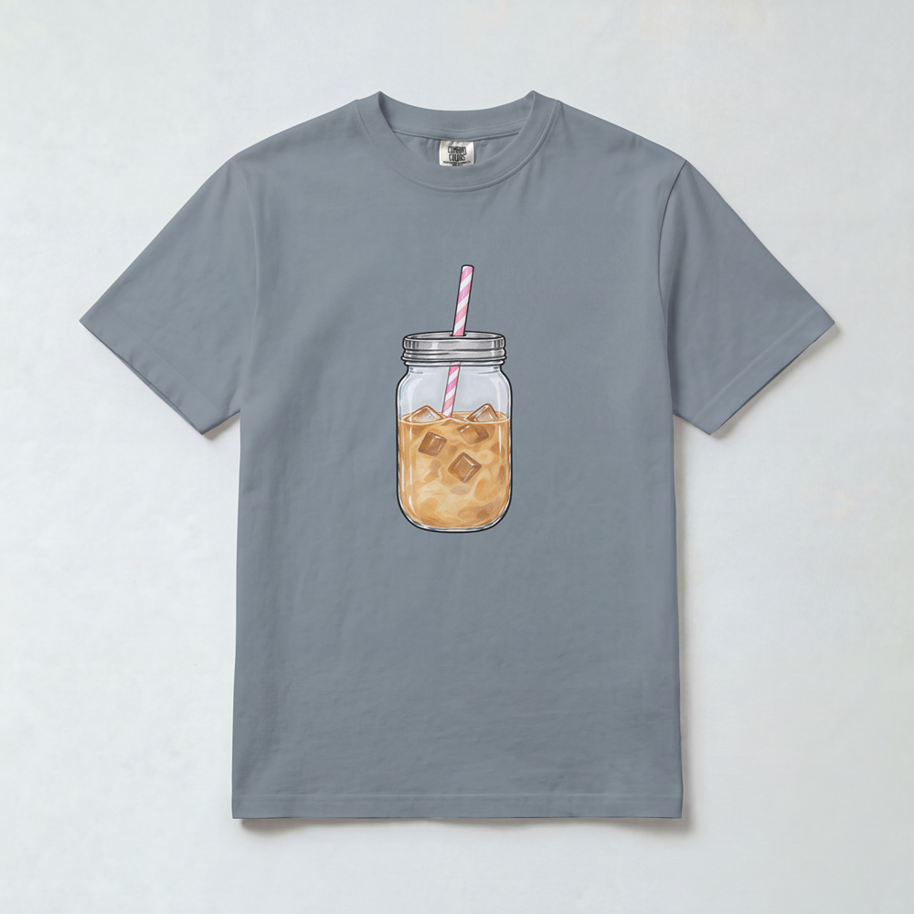Watercolor Iced Coffee