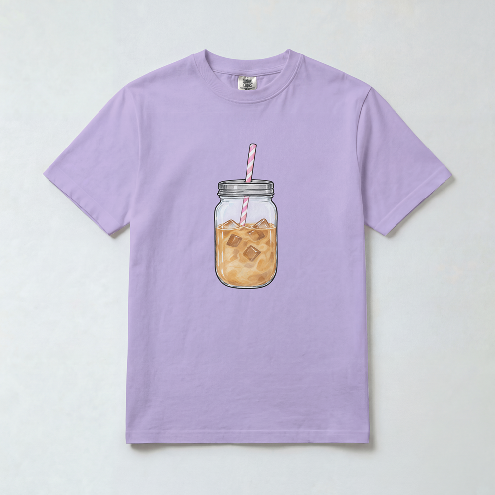 Watercolor Iced Coffee