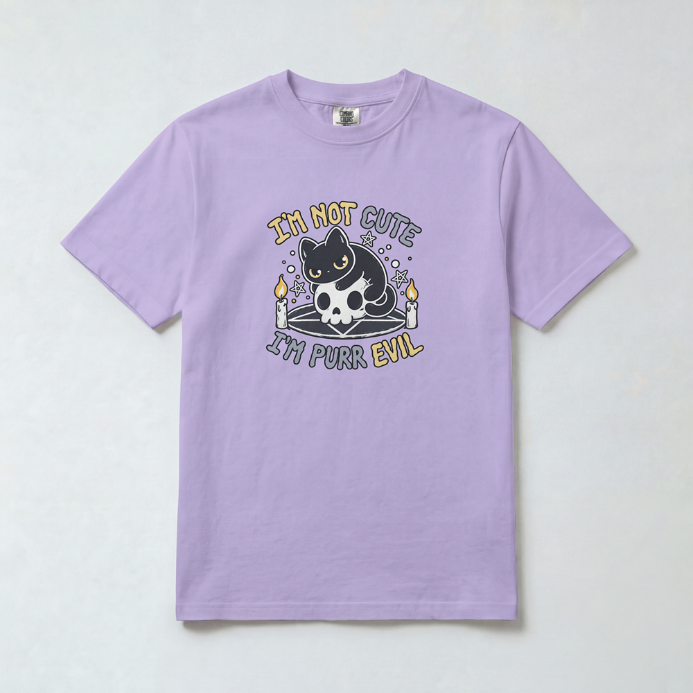 Purr Evil Cat Sticker