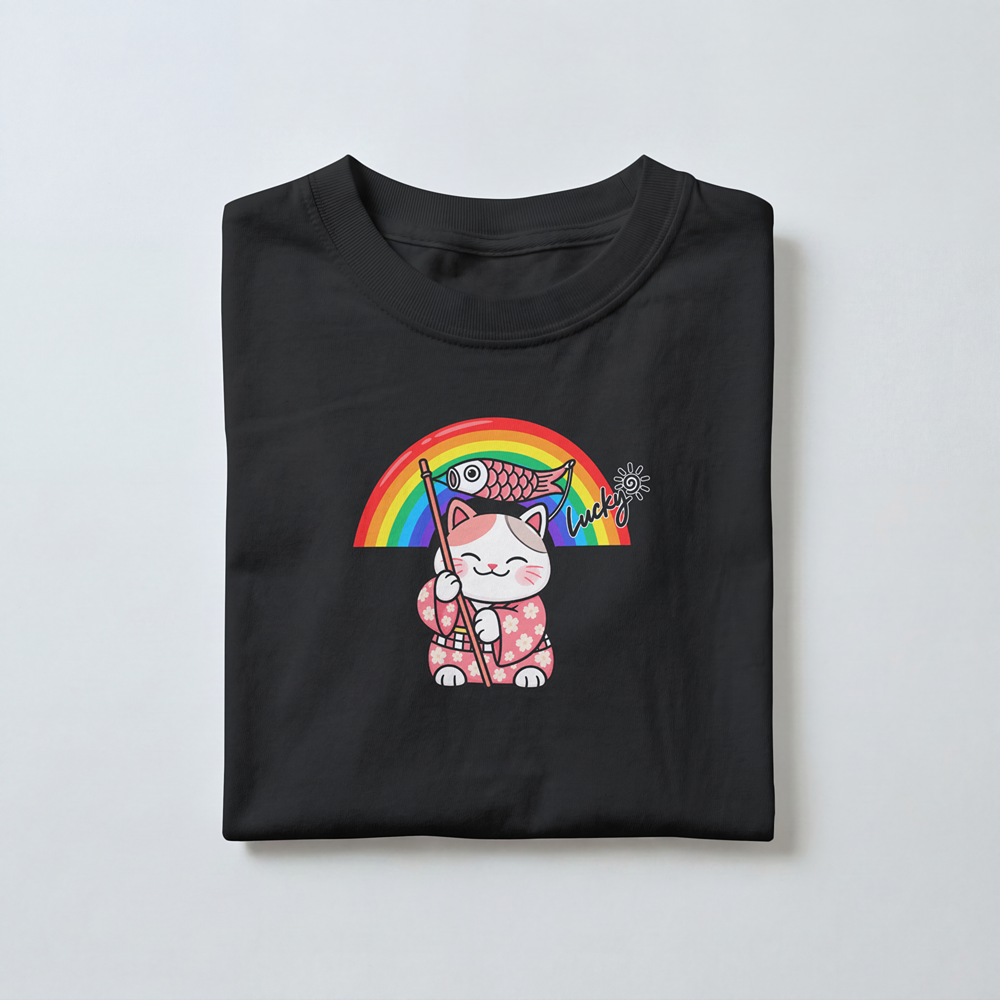 Lucky Rainbow Neko - Toddler