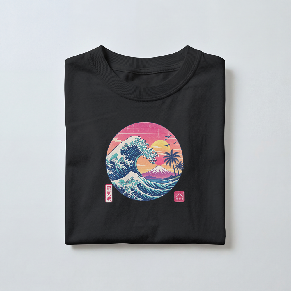 Retro Sunset Tsunami -  Toddler