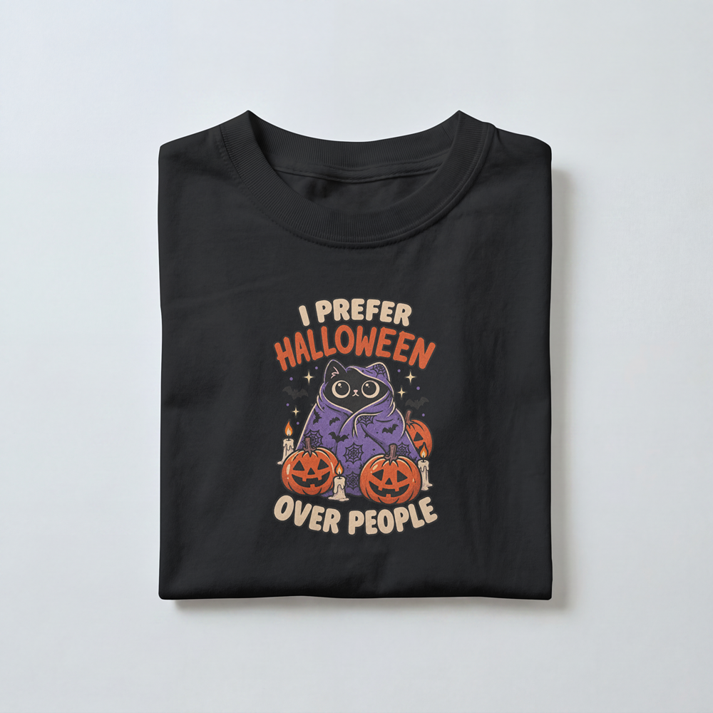 I Prefer Halloween Over People - Toddler