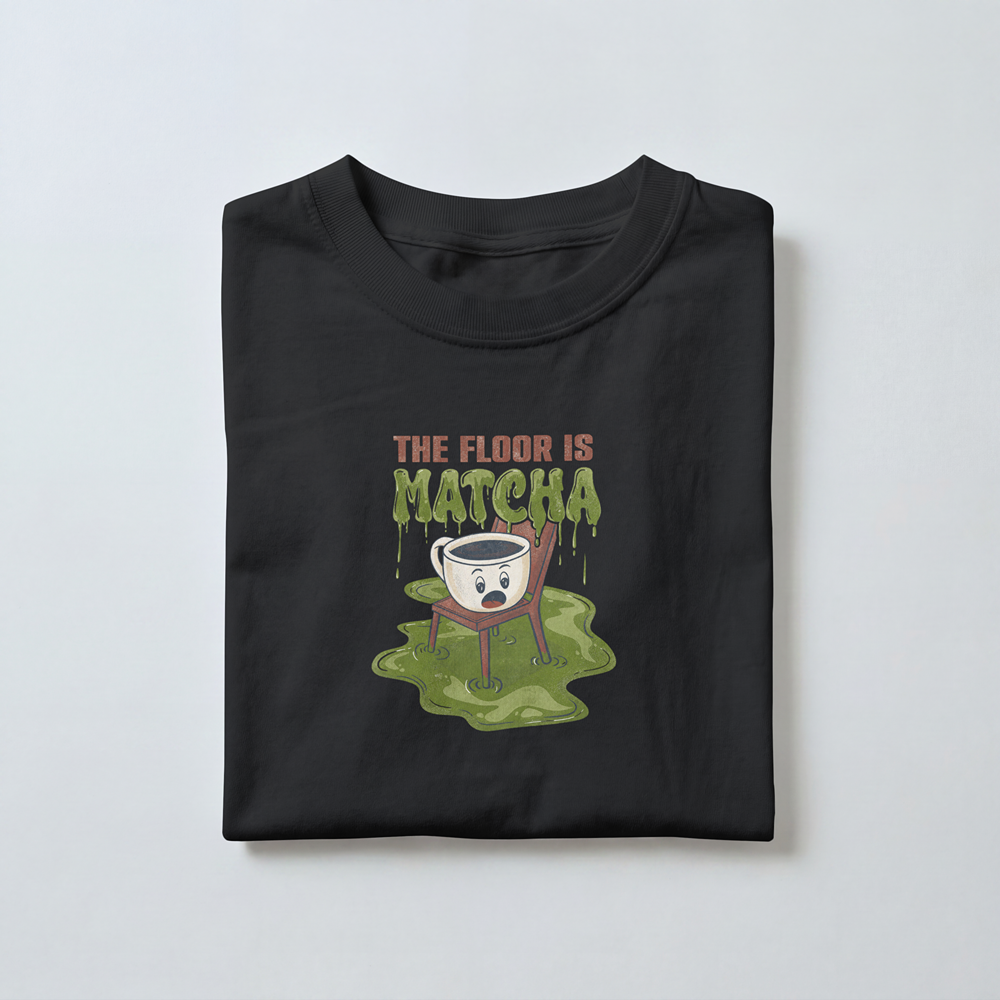 The Floor Is Matcha - Toddler