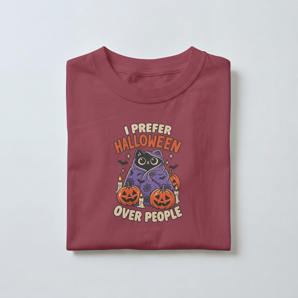 I Prefer Halloween Over People - Toddler