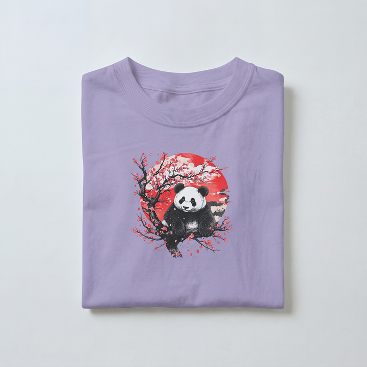 Panda Under the Cherry Blossoms  - Toddler