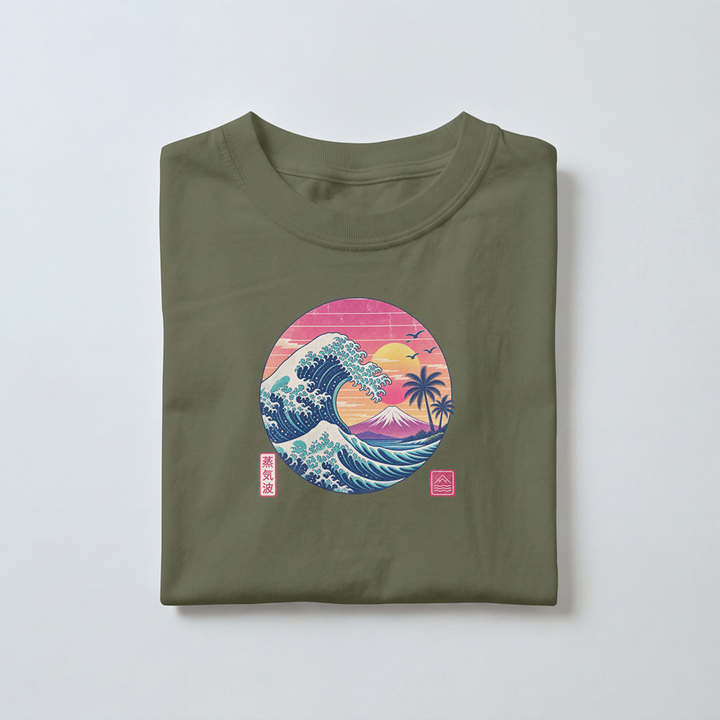 Retro Sunset Tsunami -  Toddler