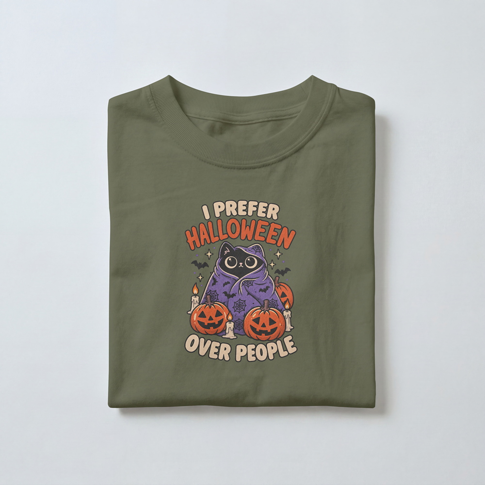I Prefer Halloween Over People - Toddler