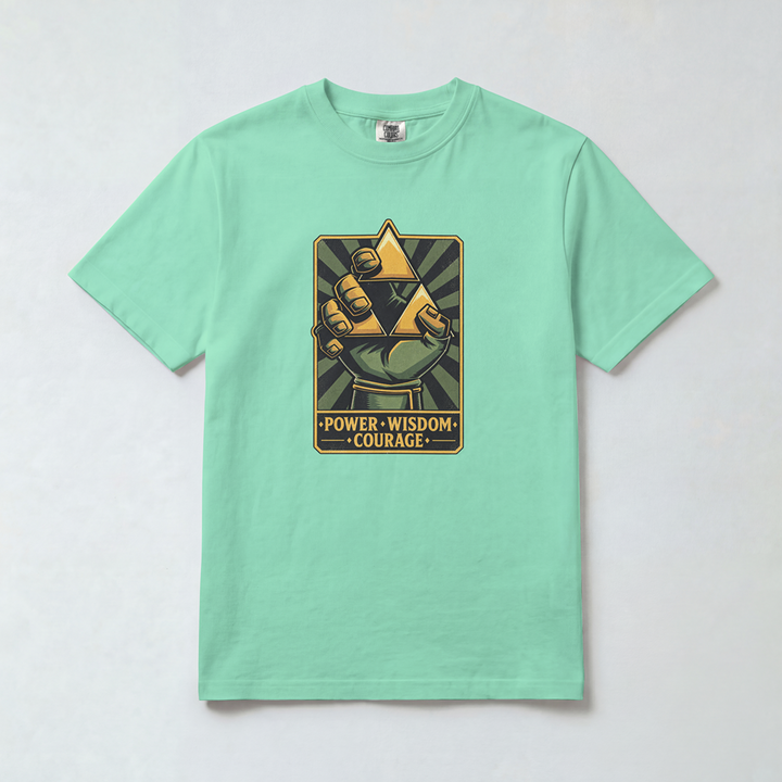 Power, Wisdom, Courage Emblem