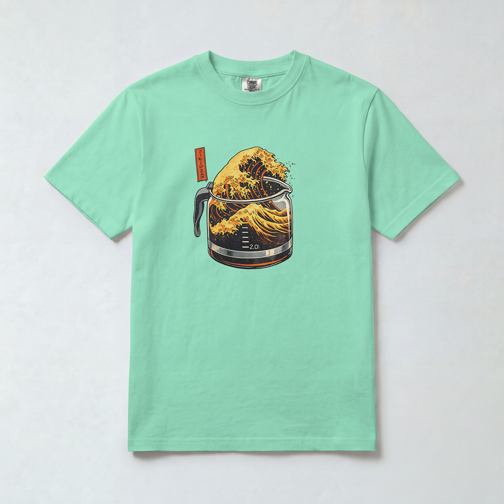The Great Wave of Coffee
