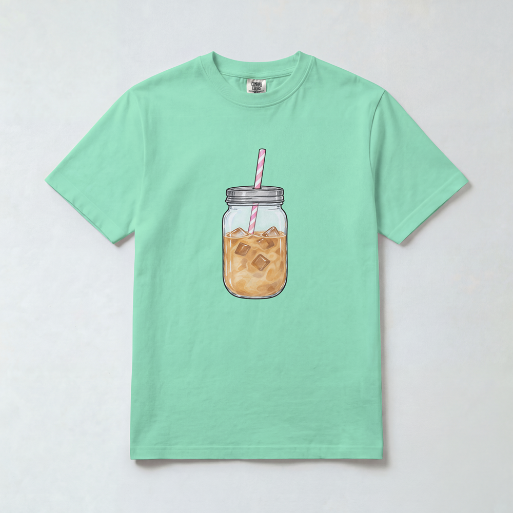 Watercolor Iced Coffee