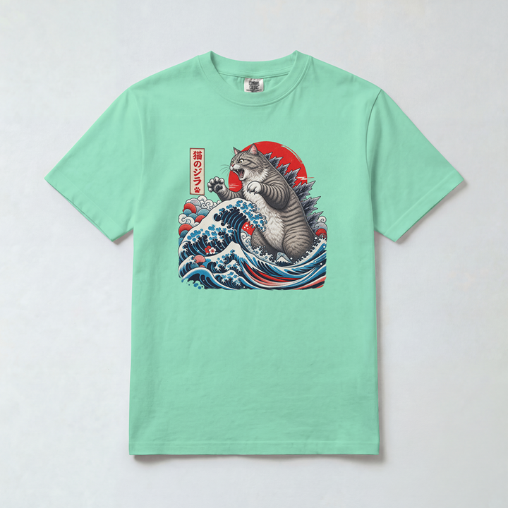 Cat of the Great Wave