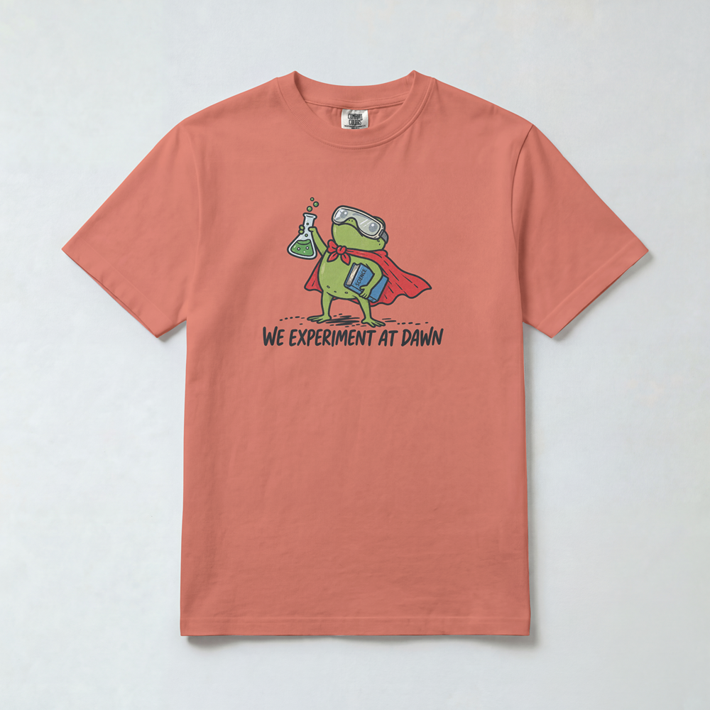 Frog Scientist Superhero