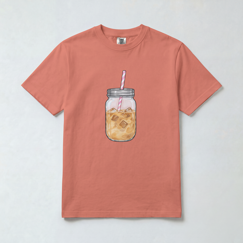 Watercolor Iced Coffee