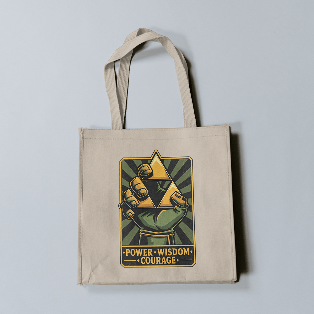 Power, Wisdom, Courage Emblem