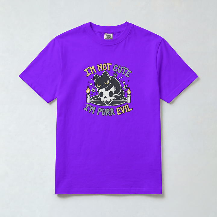 Purr Evil Cat Sticker