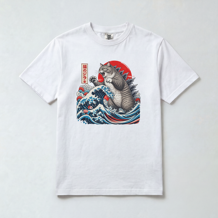 Cat of the Great Wave