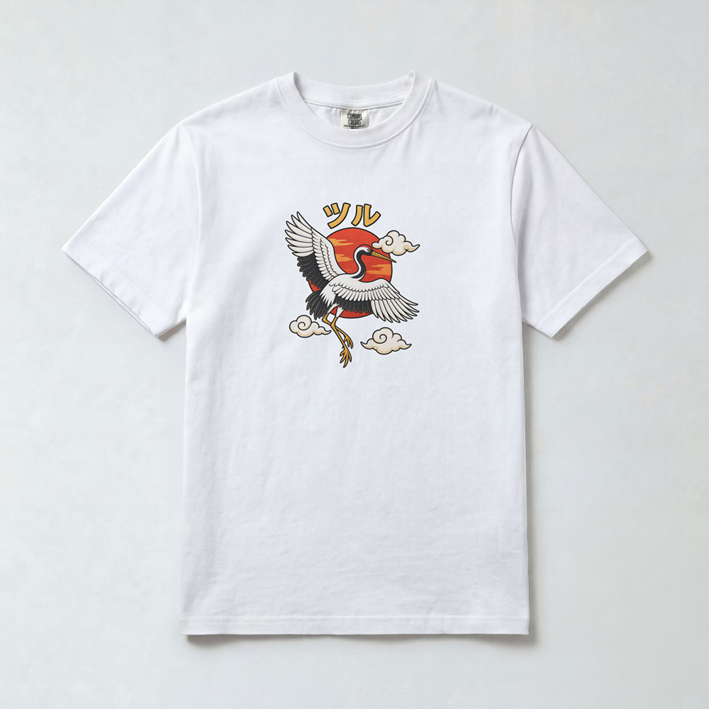 Crane of the Rising Sun
