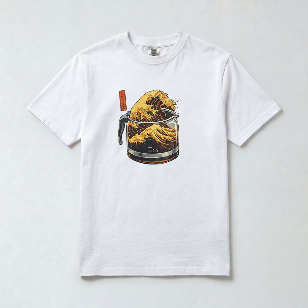The Great Wave of Coffee